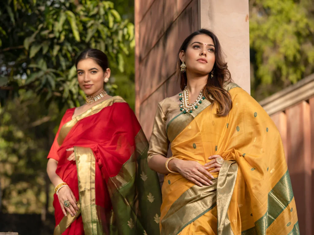 The Story Behind the Maheshwari Saree: From Royal Looms to Modern Wardrobes